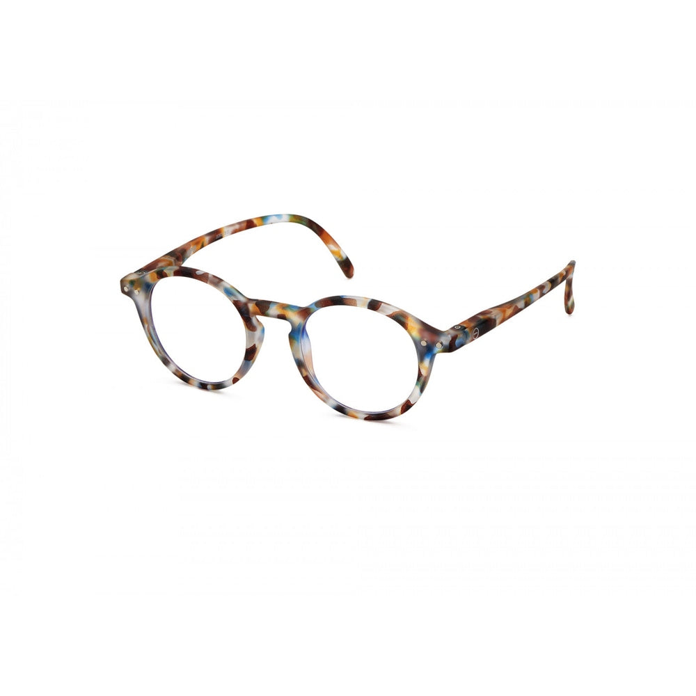 IZIPIZI Screen Junior #D blue tortoise round eyeglasses for kids