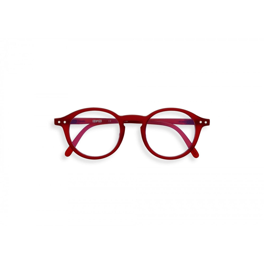 IZIPIZI Screen Junior red round kids eyeglasses with plastic frames