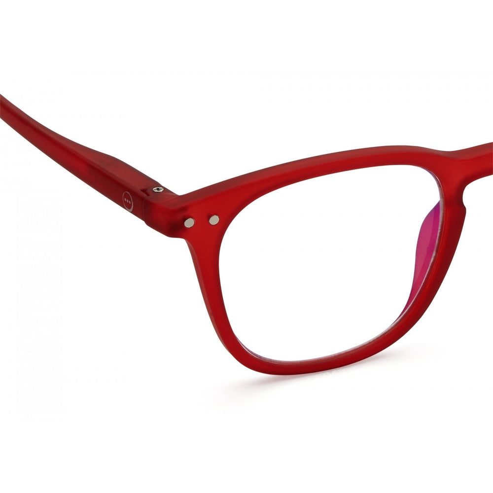 IZIPIZI Screen Junior #E Red kids eyeglasses with lightweight plastic frame