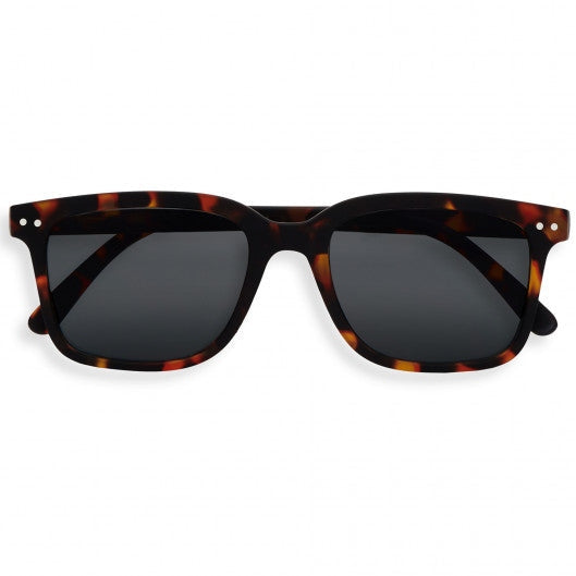 IZIPIZI Sunglasses Adult L tortoise frame with dark lenses