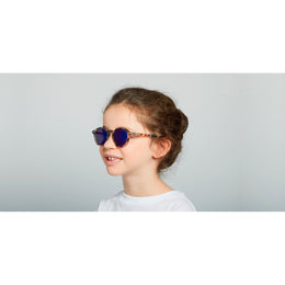 Izipizi Sunglasses Junior #D Blue Tortoise Mirror