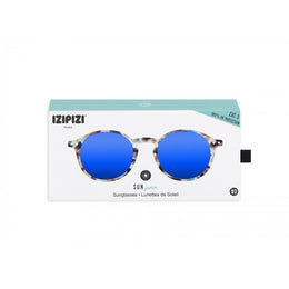 Izipizi Sunglasses Junior #D Blue Tortoise Mirror