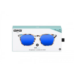 Izipizi Sunglasses Junior #E Blue Tortoise Mirror