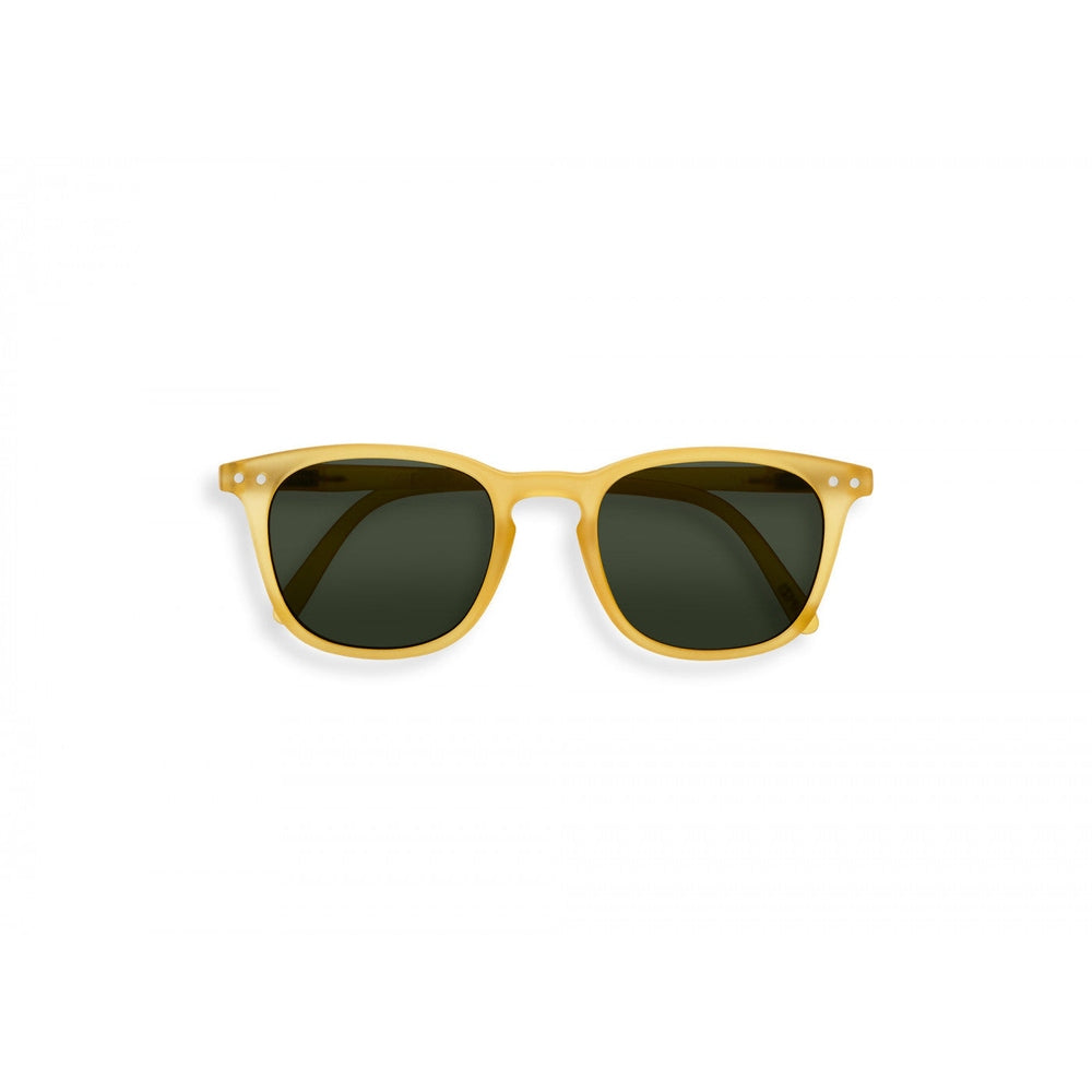Izipizi Junior Sunglasses #E Yellow Honey yellow frame with dark lenses