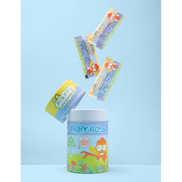 Jack N Jill Kids Fairy Flossing Sticks - Dental Floss Picks - Biodegradable Handle