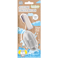Jack N Jill Silicone Finger Brush - Stage 1 - For 6 to 12 Months - BPA Free