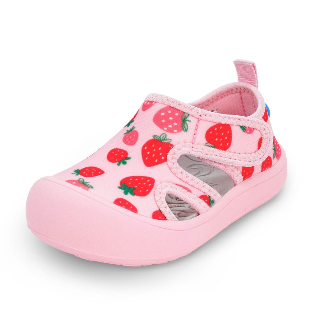 Jan & Jul Kids SunnyBreeze Sandals - Pink Strawberry