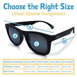 Jan & Jul Urban Xplorer Sunglasses W/Black Lens - Black