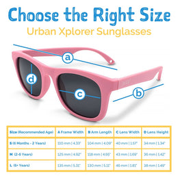 Jan & Jul Urban Xplorer Sunglasses W/Black Lens - Peachy Pink