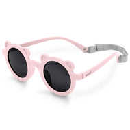 Jan & Jul Bear Sunglasses W/Black Lens - Soft Pink