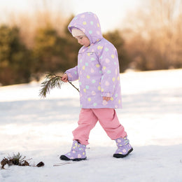 Jan & Jul Kids Insulated Ankle Boots Macarons