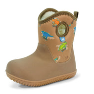 Jan & Jul Kids Lite Waterproof Boots Skater Dinos
