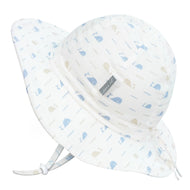 Jan & Jul Cotton Floppy Hat - Whale Tales