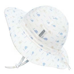 Jan & Jul Cotton Floppy Hat - Whale Tales