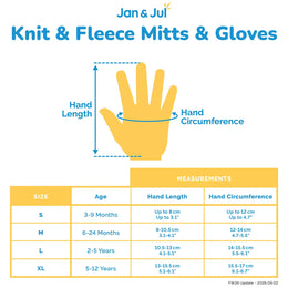Jan & Jul Kids Fleece Gloves Lavender