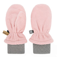 Jan & Jul Fleece Mittens Dusty Pink
