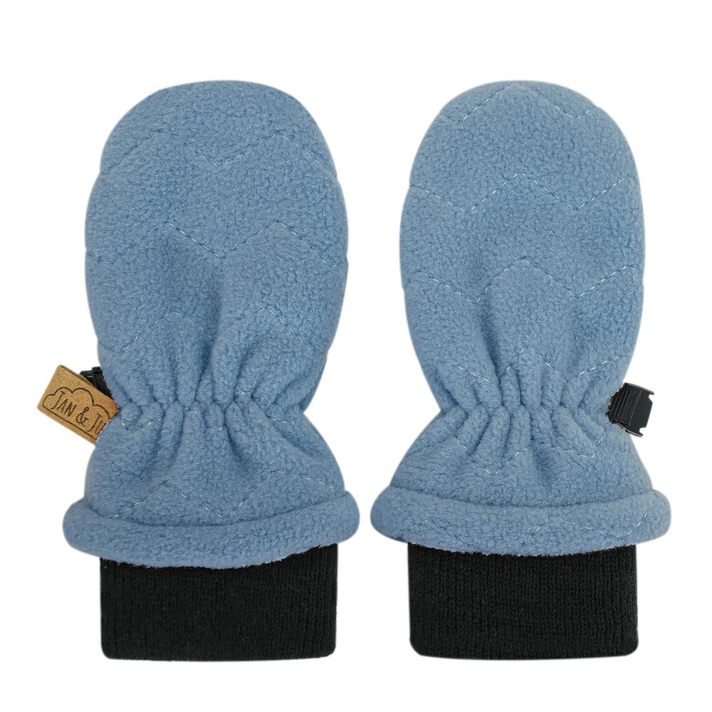Jan & Jul Fleece Mittens Stormy Blue