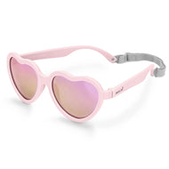 Jan & Jul Heart Sunglasses W/Aurora Lens - Soft Pink