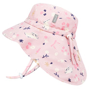 Jan & Jul Kids Aqua-Dry Xplorer Hat Bunny Flowers