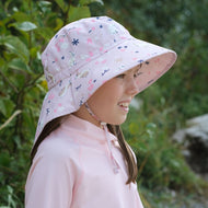 Jan & Jul Kids Aqua-Dry Xplorer Hat Bunny Flowers