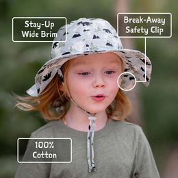 Jan & Jul Kids Cotton Floppy Hat Camp Grove