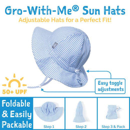 Jan & Jul Kids Cotton Floppy Hat Pretty Petals
