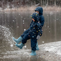 Jan & Jul Kids Fleece Lined Rain Jackets Planet Patrol