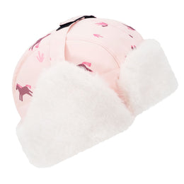 Jan & Jul Kids Insulated Winter Hats Pink Ponies