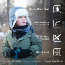 Jan & Jul Kids Insulated Winter Hats Terrazzo