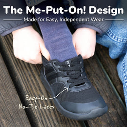 Jan & Jul Kids Lite Classic Stripe Sneakers - Dusty Purple