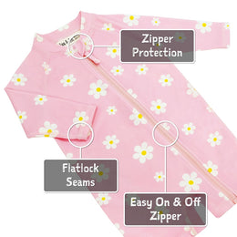 Jan & Jul Kids One Piece UV Sun Suit Bunny Flowers