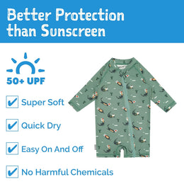 Jan & Jul Kids One Piece UV Sun Suit Otter