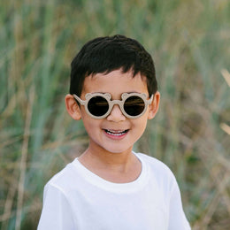 Jan & Jul Kids Polarized Bear Sunglasses Olive Khaki