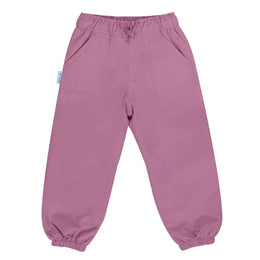 Jan & Jul Kids Single Layer Rain Pants Dark Plum