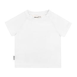 Jan & Jul Kids Sun & Splash SS UV Top White