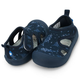 Jan & Jul Kids SunnyBreeze Sandals - Navy Whale Play