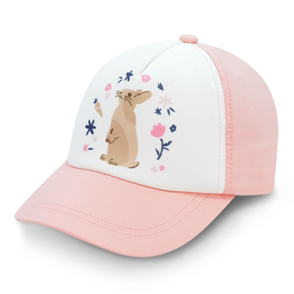 Jan & Jul Kids UV Baseball Cap Bunny Flowers