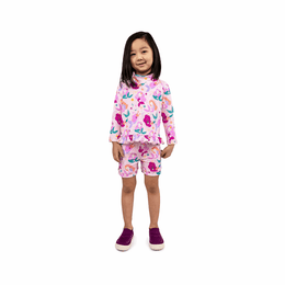 Jan & Jul Kids UV Rashguard Set Pink Mermaid
