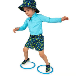 Jan & Jul Kids UV Rashguard Top Lagoon