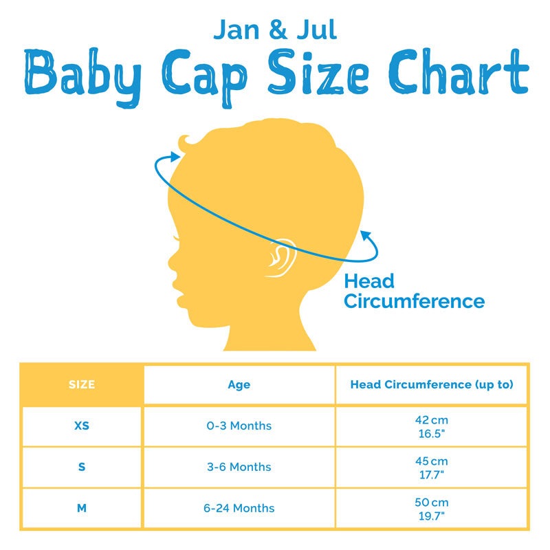 JAN & JUL Kids Water Repellent Adventure Hats Pink Ice Cream worn by toddler to shield head from sun.