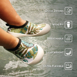 Jan & Jul Kids Water Shoes Blue Whale