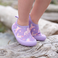 Jan & Jul Kids Water Shoes Purple Unicorn