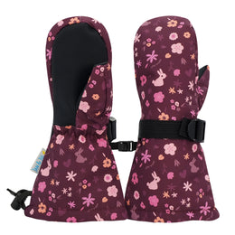 Jan & Jul Kids Waterproof Mittens - Bunny Blooms