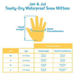Jan & Jul Kids Waterproof Mittens - Grey Construction