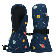 Jan & Jul Kids Waterproof Mittens - Planet Patrol