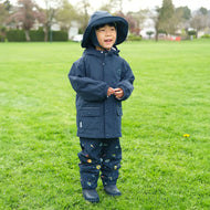 Jan & Jul Kids Waterproof Rain Hats - Dark Navy