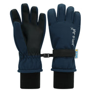 Jan & Jul Kids Waterproof Snow Gloves - Dark Navy