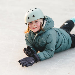 Jan & Jul Kids Waterproof Snow Gloves - Dark Slate