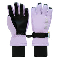 Jan & Jul Kids Waterproof Snow Gloves Lavender