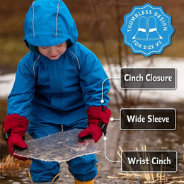 Jan & Jul Waterproof Toasty Dry Mitten Minty Forest